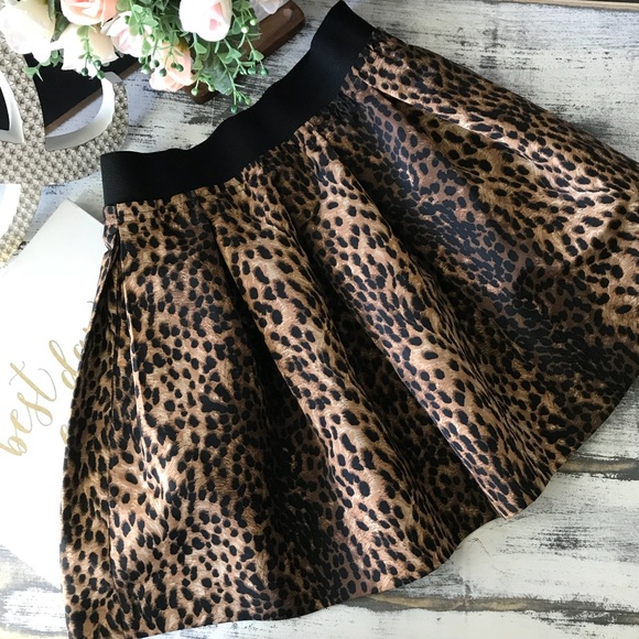 Zara Dresses & Skirts - Zara cheetah skirt sz XS